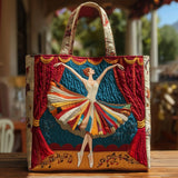 Geantă Artizanală – Balerină Elegantă