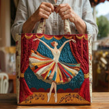 Geantă Artizanală – Balerină Elegantă