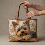 Geantă Artizanală – Câine Yorkshire Super Drăguț